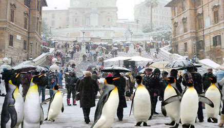 raggazzi neve