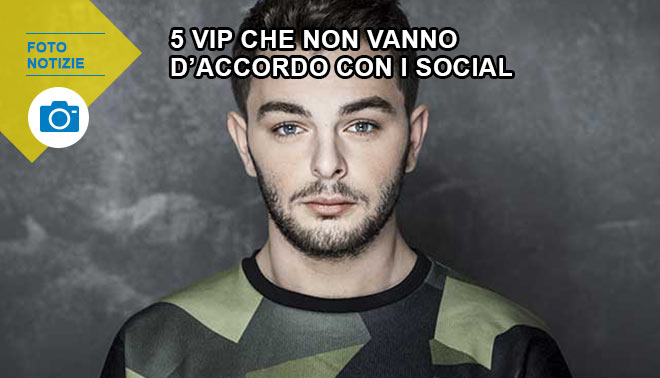 5 vip che non vanno d’accordo con i social