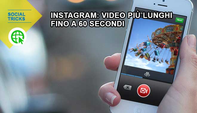 Novità Instagram: scopri come fare video più lunghi