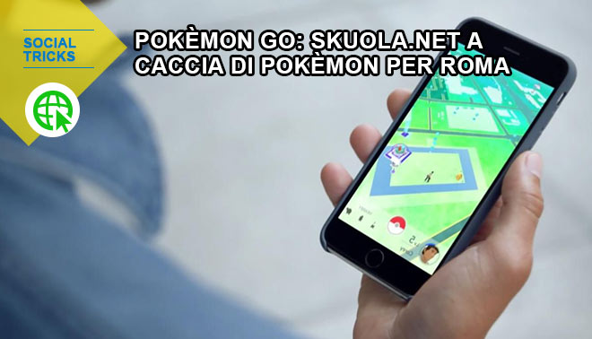 Pokémon invadono il Colosseo, via alla caccia di Skuola.net per Roma