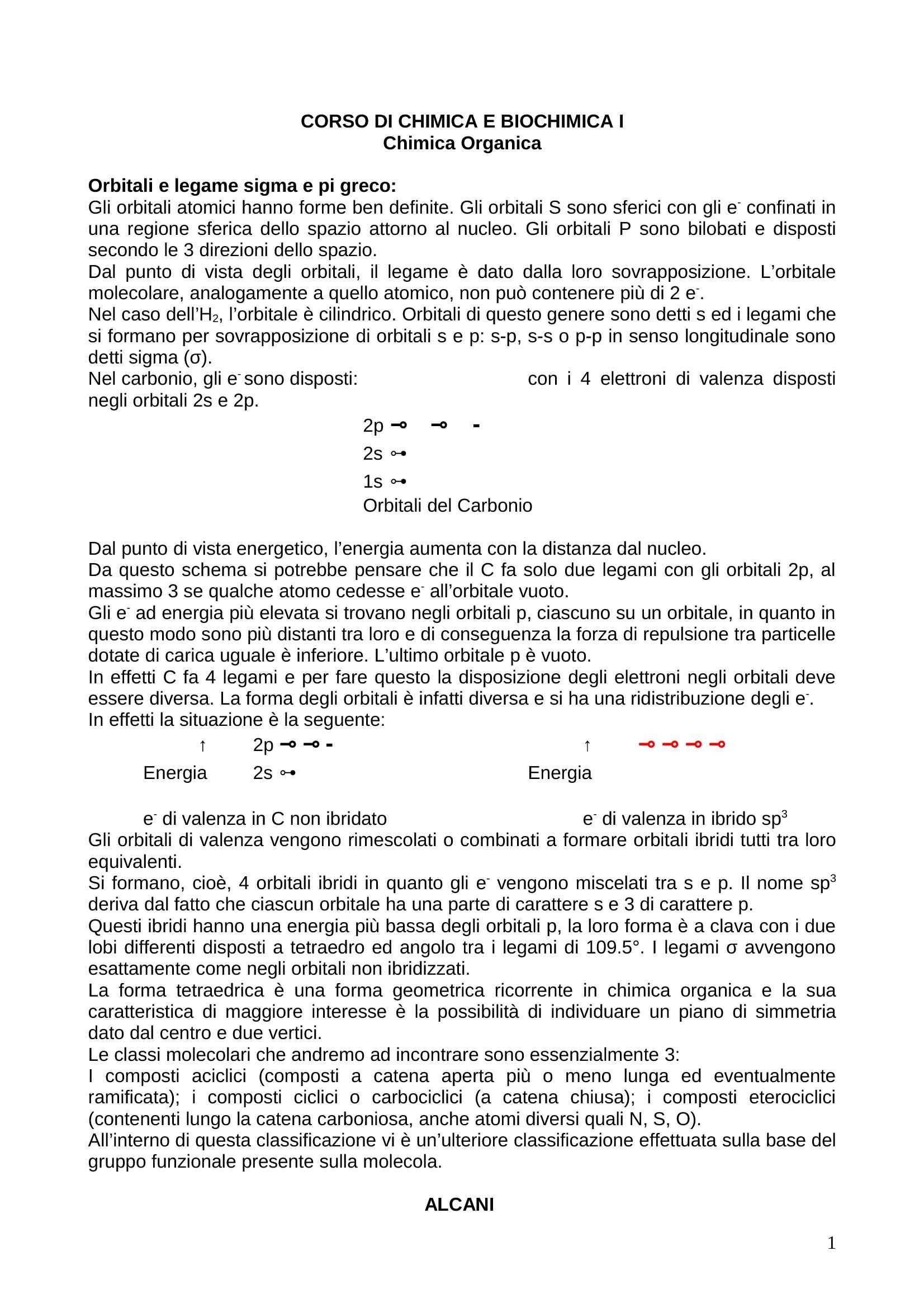 Schemi di chimica atomo