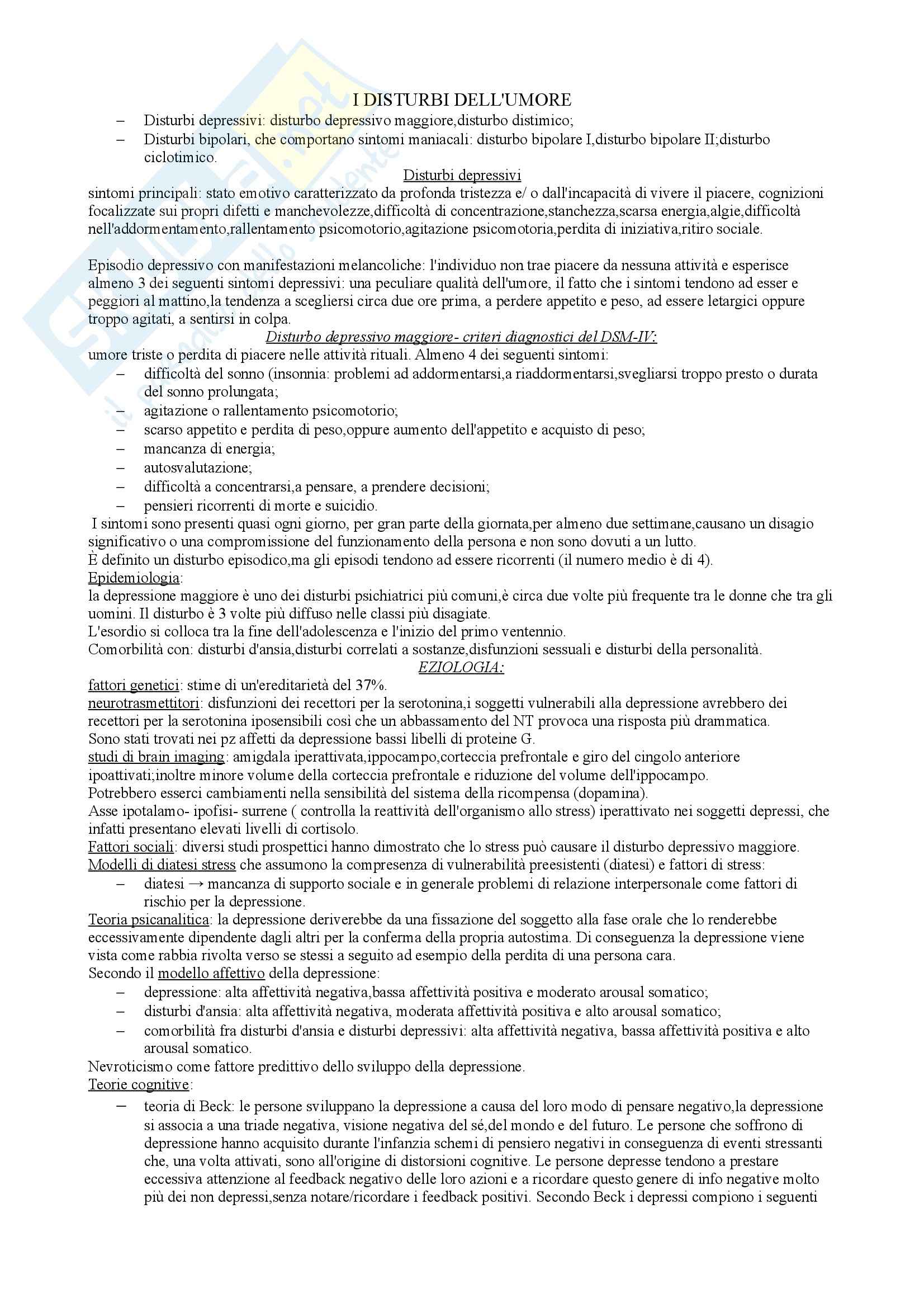 Schemi di eventi psicologia