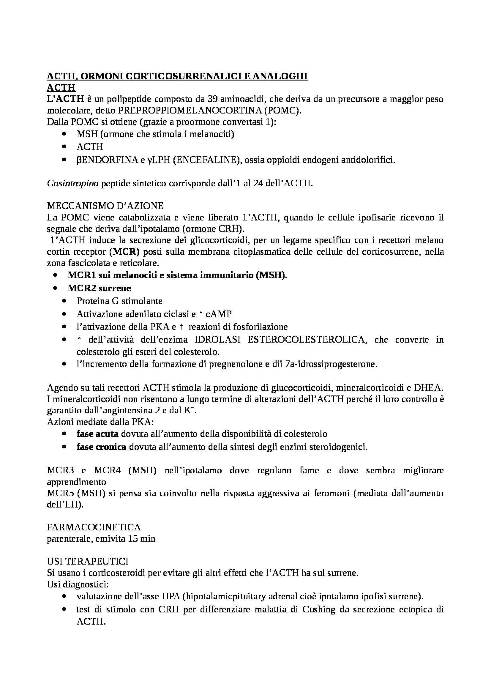 sistema immunitario appunti di biologia