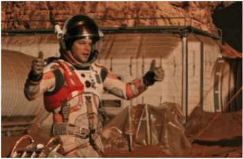 Tuta dell'astronauta protagonista del fim The Martian