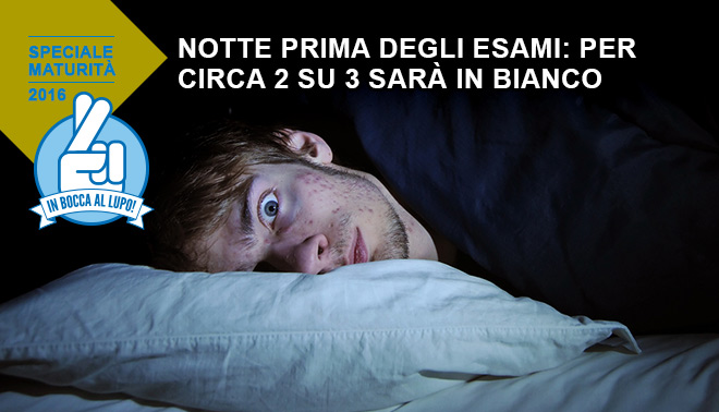 Notte Prima Di Un Intervento Frasi Notte prima degli esami 2016: per circa 2 su 3 sarà in bianco