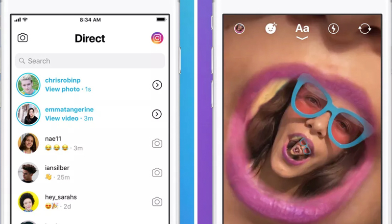 Instagram sta per lanciare Direct, la sua chat privata