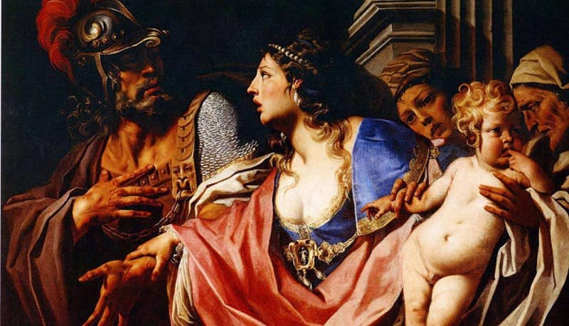 Ettore e Andromaca, parafrasi e commento dei versi 392-502 dell