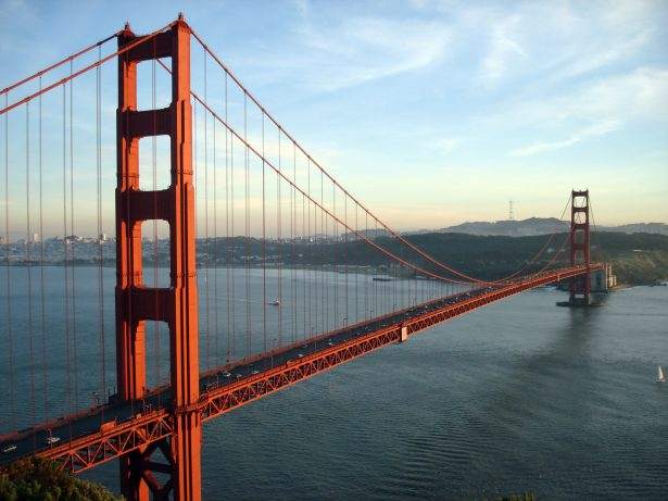 Immagine del ponte Golden Gate a San Francisco (California/USA)