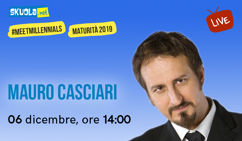Mauro Casciari ospite della Skuola Tv!