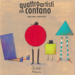 Copertina del libro «Quattro artisti che contano» di Anna Cerasoli