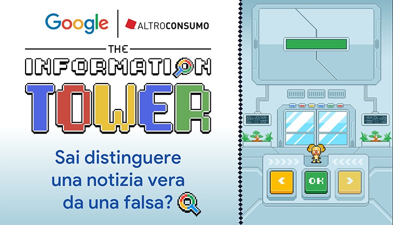 Arriva il web game che aiuta a imparare come distinguere il vero dal falso online firmato Google e Altroconsumo