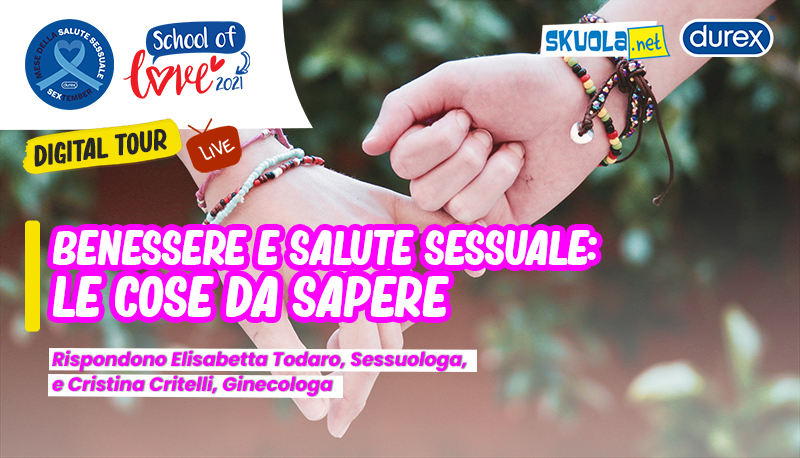 Benessere e salute sessuale, cosa sono e come raggiungerli – Live con le esperte il 28 settembre ore 16:00