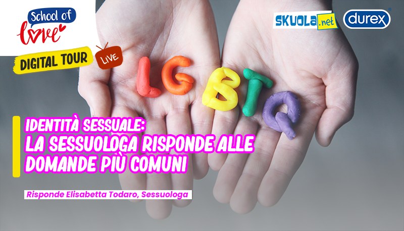 Identità sessuale: la sessuologa risponde alle domande più comuni – Live il 21 dicembre ore 16:00