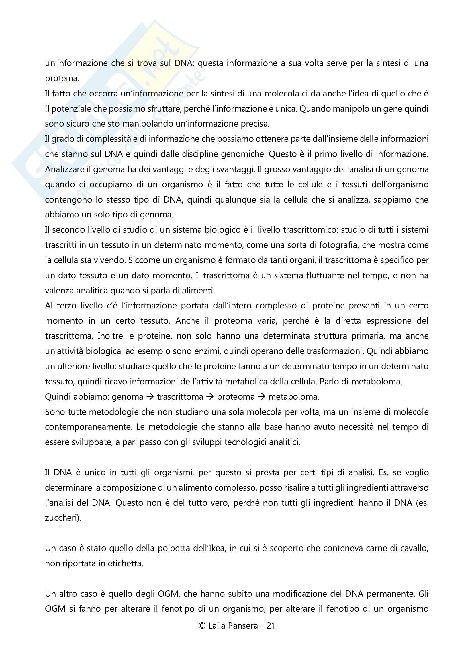 Biochimica degli alimenti e della nutrizione, parte 2: dallo stress ossidativo alle tossine Pag. 21