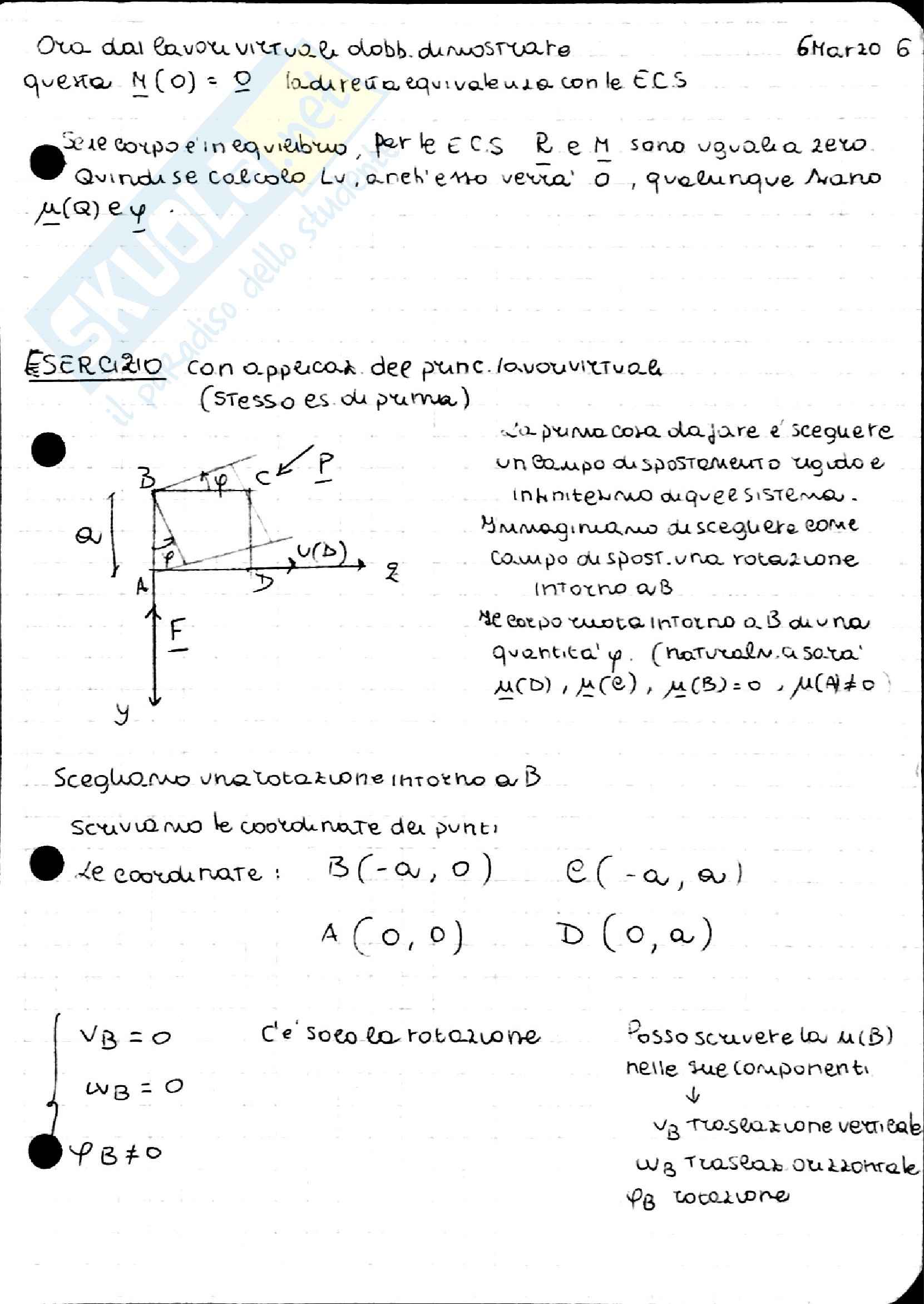 Geometria delle masse, Scienza delle costruzioni Pag. 11