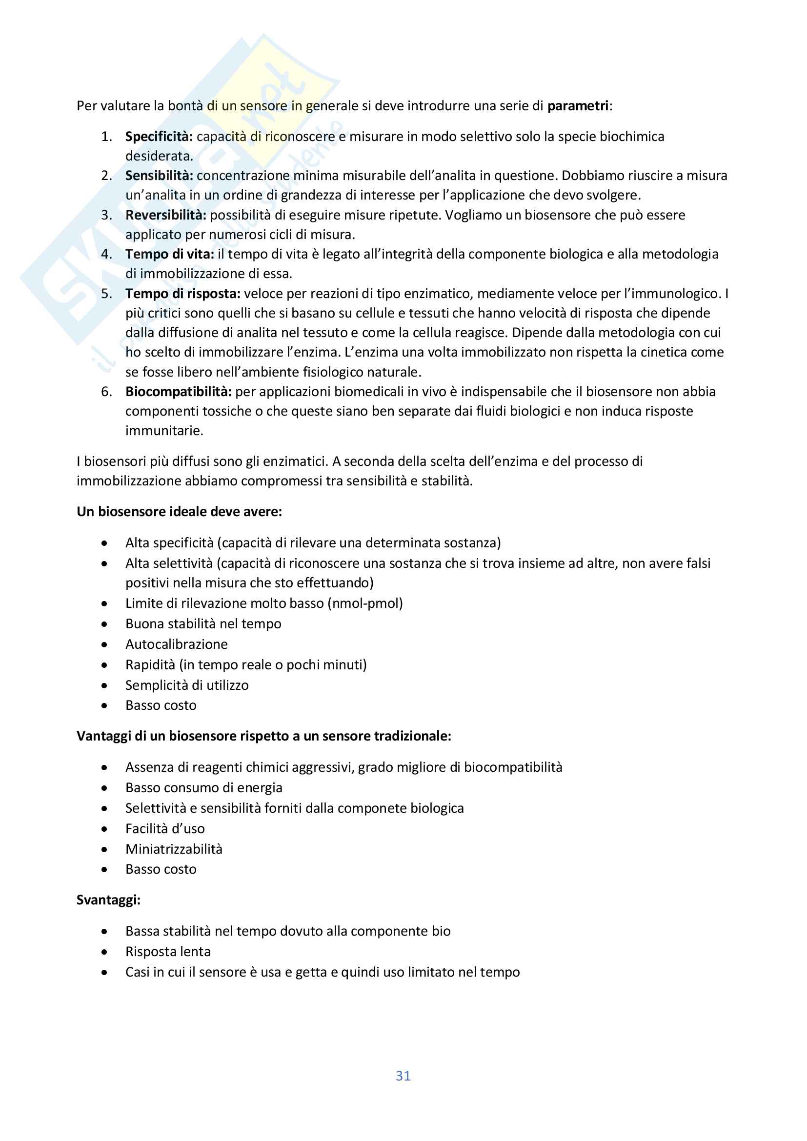 Appunti Sistemi Biomimetici Pag. 31