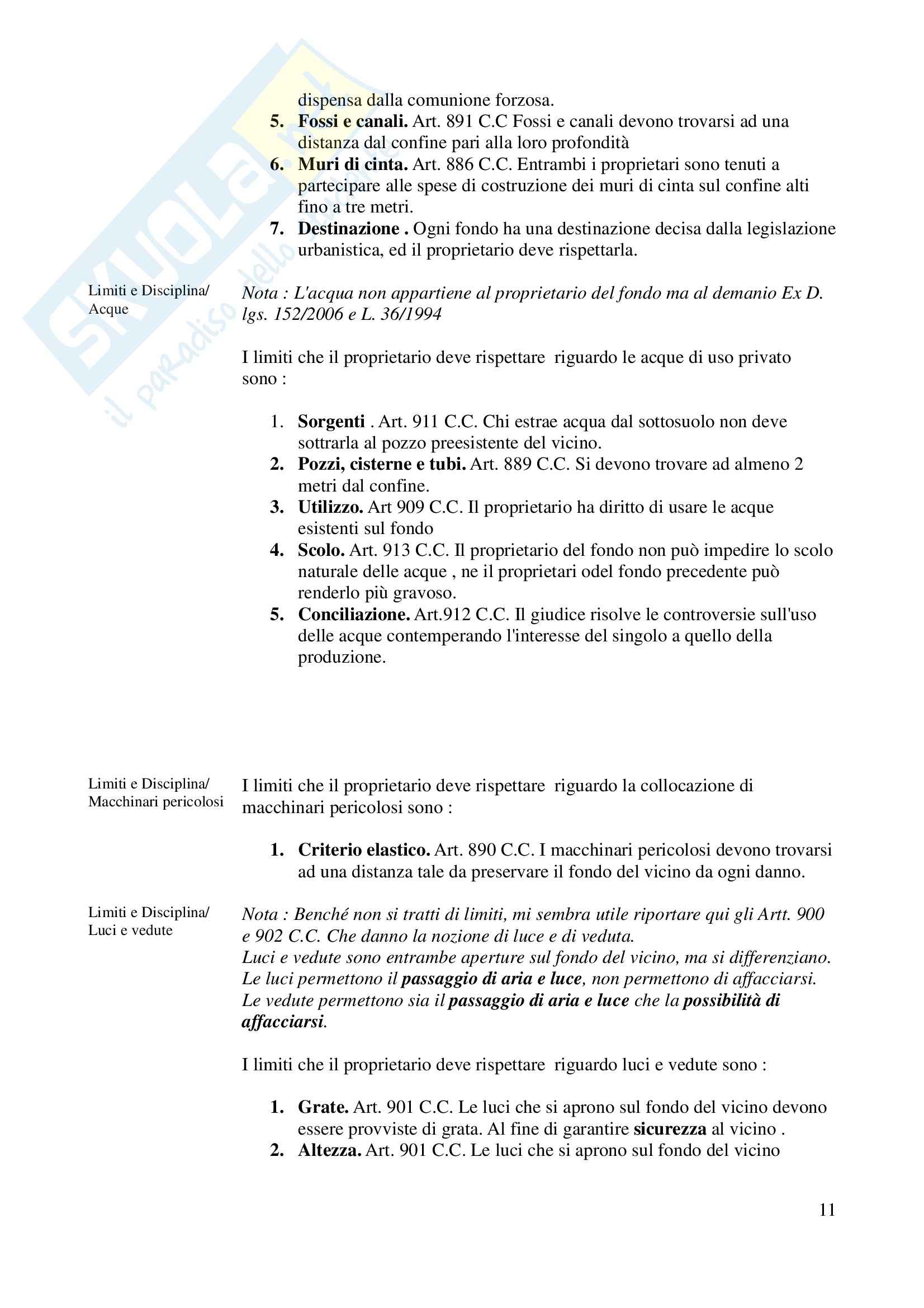 Riassunto esame Diritto civile, prof. Sesta, libro consigliato Trattato di Diritto civile, Galgano Pag. 11