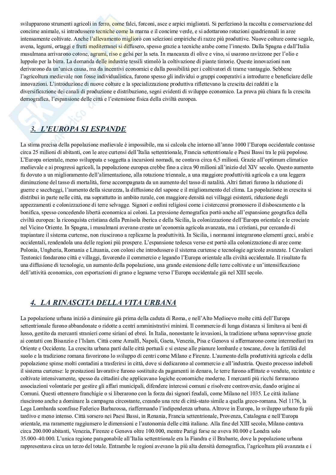 Riassunto esame Storia economica, Prof. Orsi Cosma, libro consigliato Storia eonomica del mondo, Neal Pag. 11