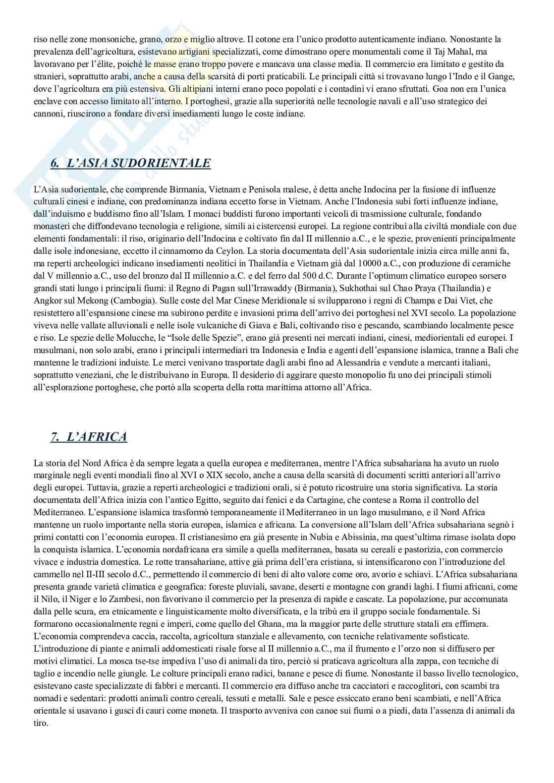 Riassunto esame Storia economica, Prof. Orsi Cosma, libro consigliato Storia eonomica del mondo, Neal Pag. 16
