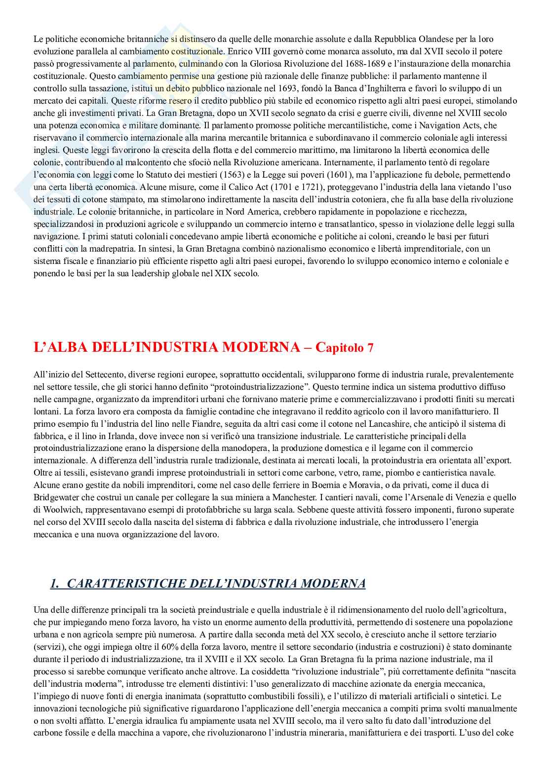 Riassunto esame Storia economica, Prof. Orsi Cosma, libro consigliato Storia eonomica del mondo, Neal Pag. 26