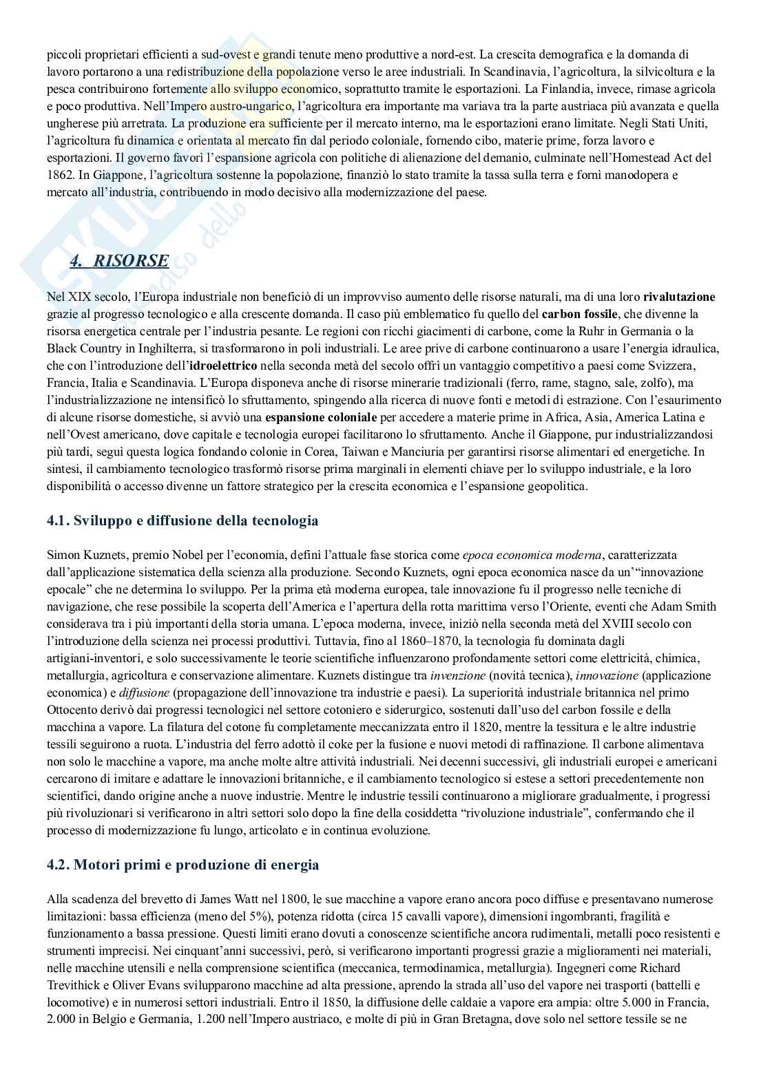 Riassunto esame Storia economica, Prof. Orsi Cosma, libro consigliato Storia eonomica del mondo, Neal Pag. 31