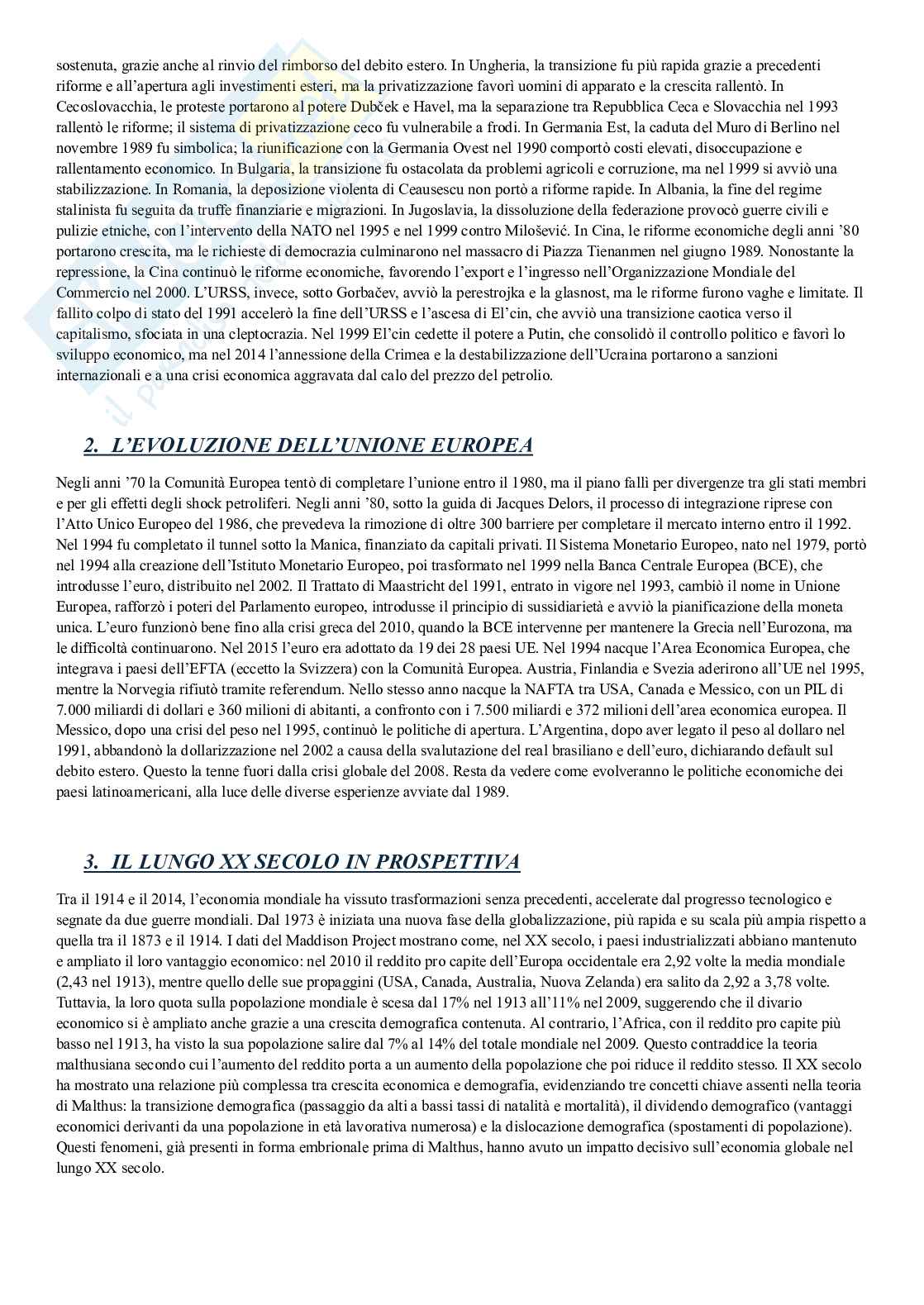 Riassunto esame Storia economica, Prof. Orsi Cosma, libro consigliato Storia eonomica del mondo, Neal Pag. 56