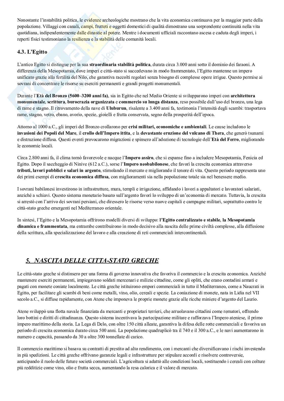 Riassunto esame Storia economica, Prof. Orsi Cosma, libro consigliato Storia eonomica del mondo, Neal Pag. 6