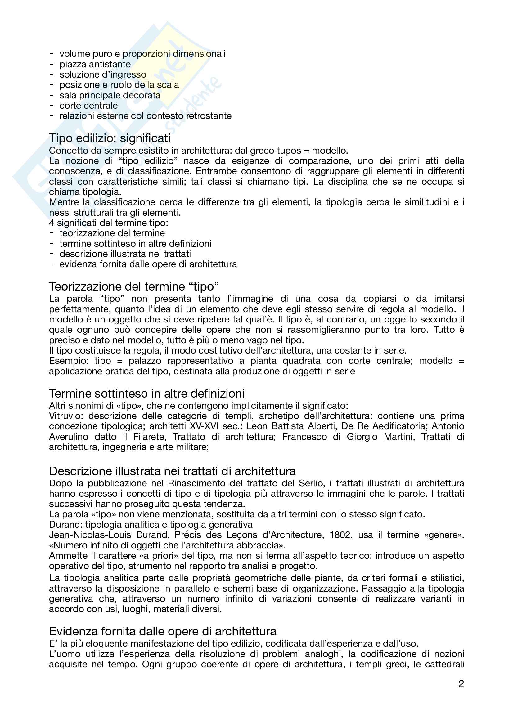 Caratteri distributivi e tipologia degli edifici Pag. 2