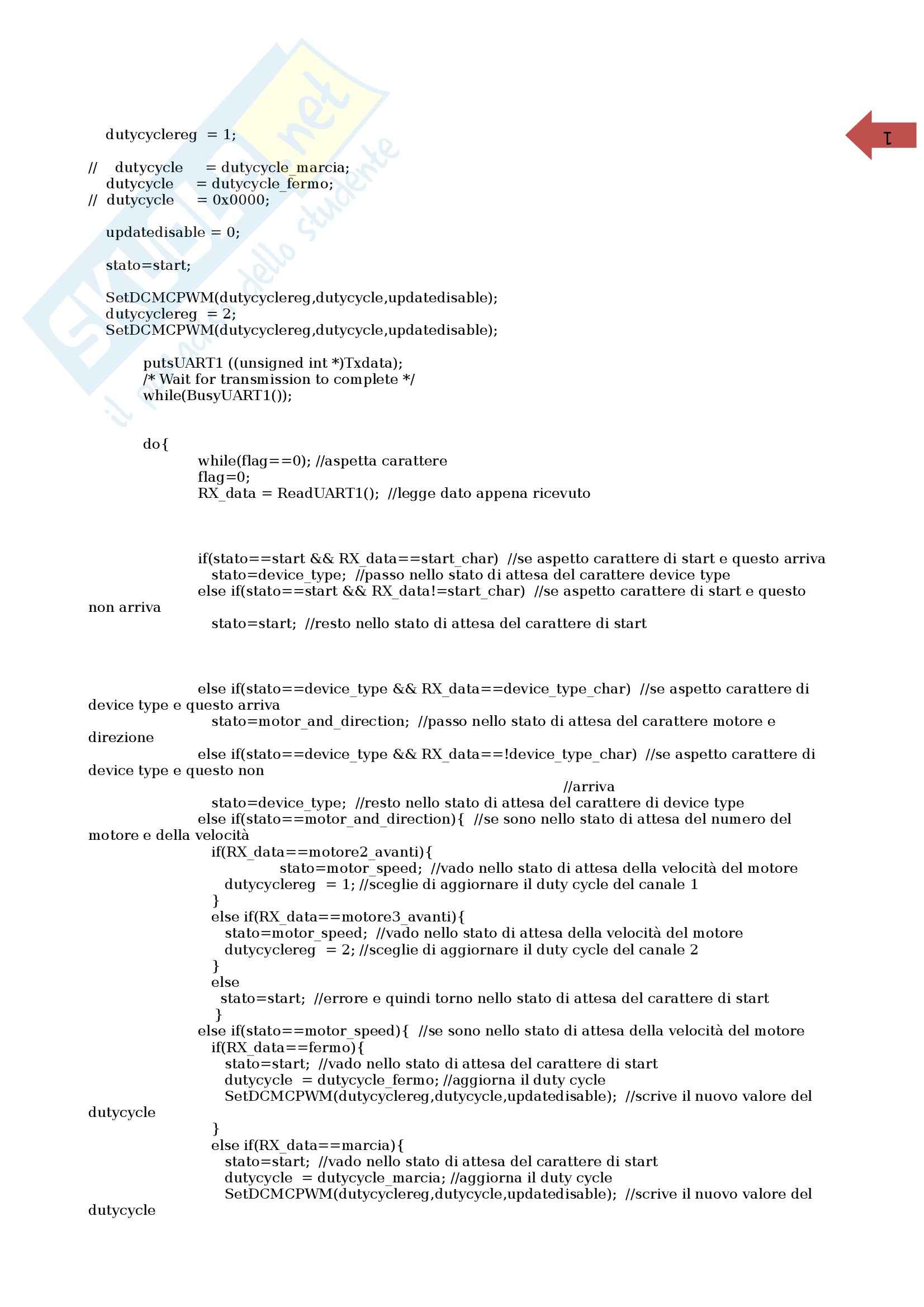 Sistemi operativi - tesina robot di sistemi operativi Pag. 21