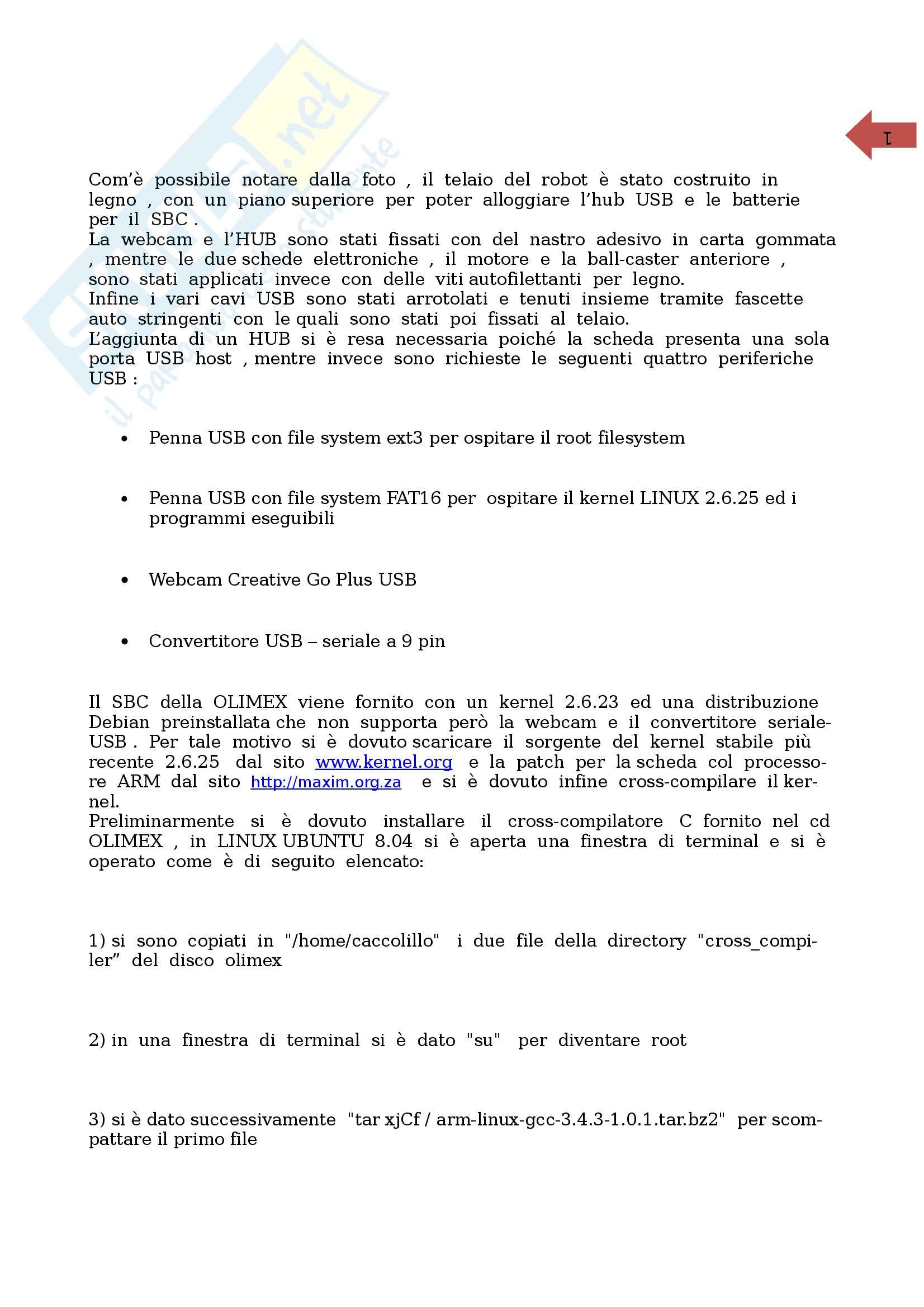 Sistemi operativi - tesina robot di sistemi operativi Pag. 26