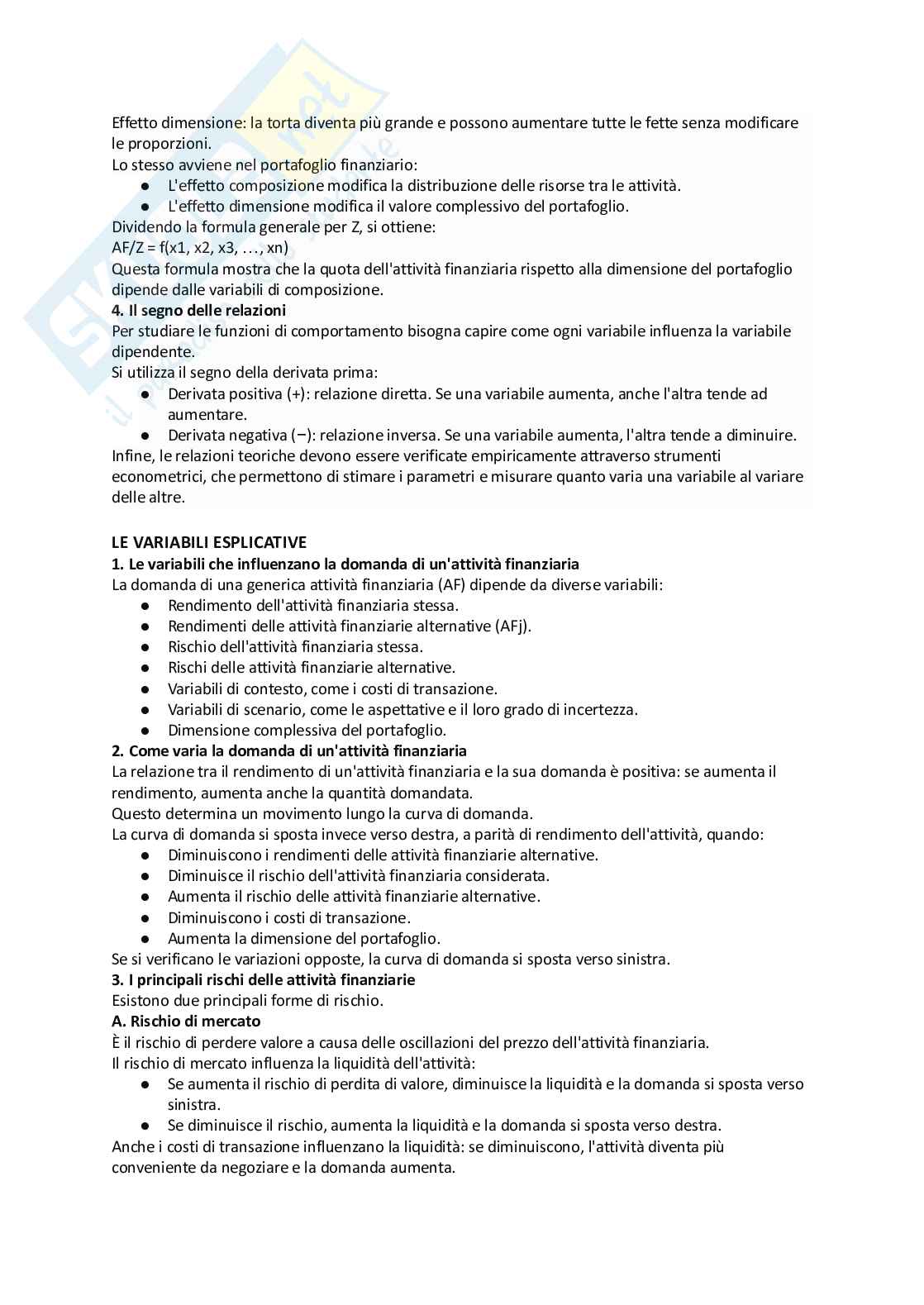 Appunti di Economia monetaria Pag. 36