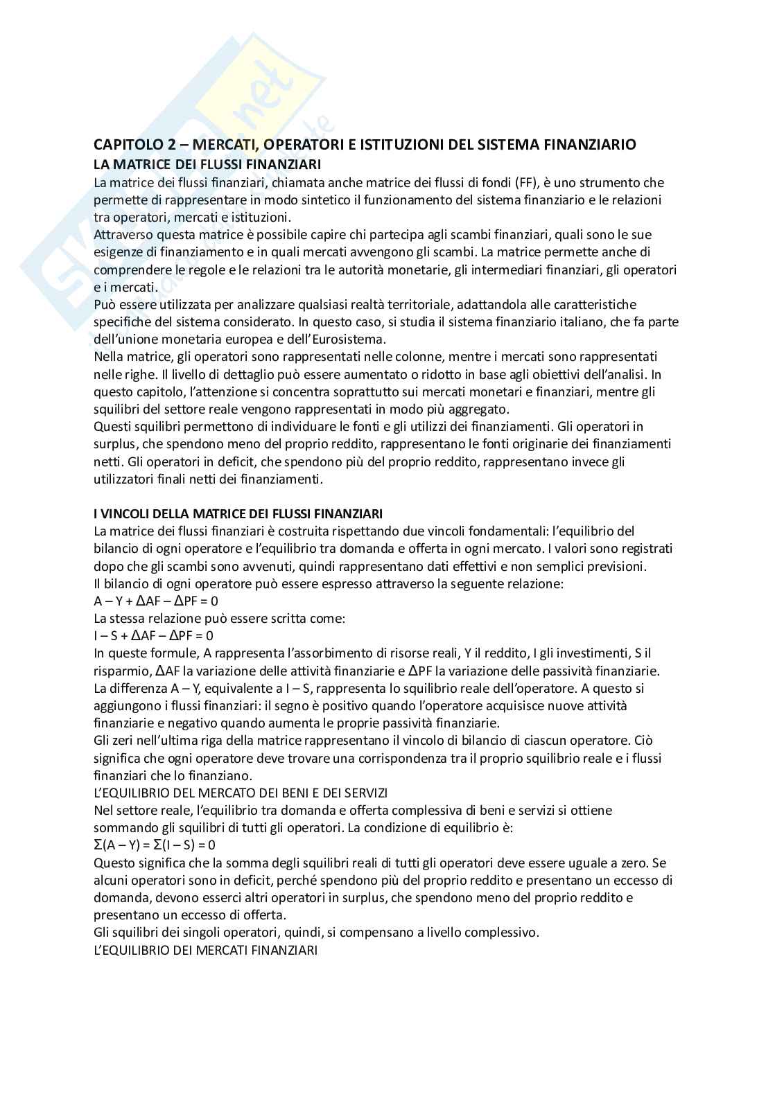 Appunti di Economia monetaria Pag. 6