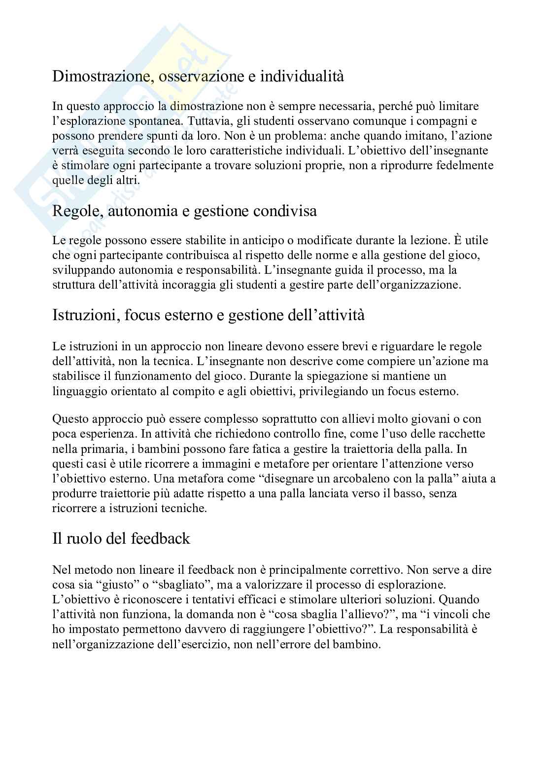Appunti esame Teorie, metodi e didattiche del movimento umano nelle età della vita Pag. 21