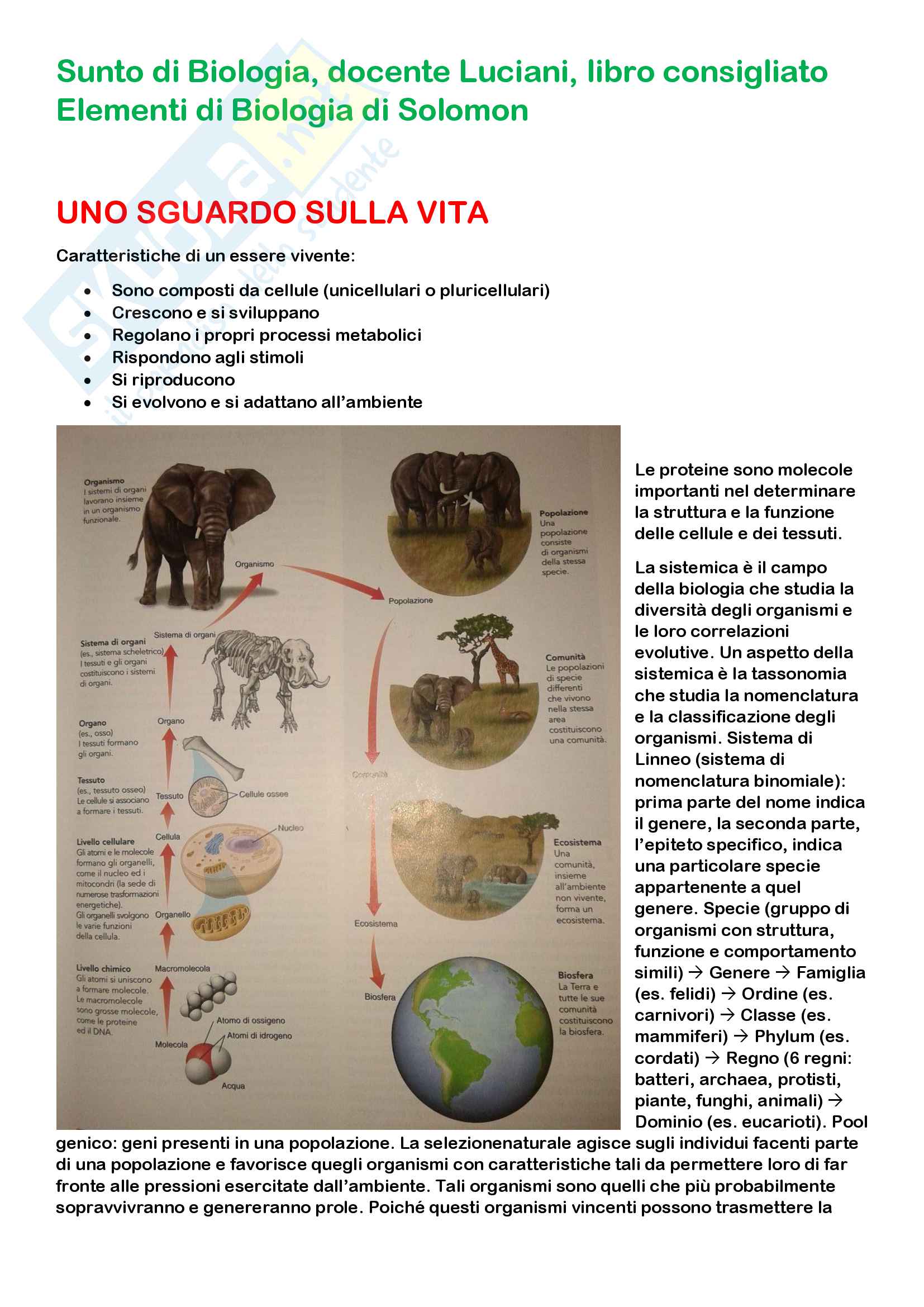 Elementi Di Biologia E Genetica Pdf