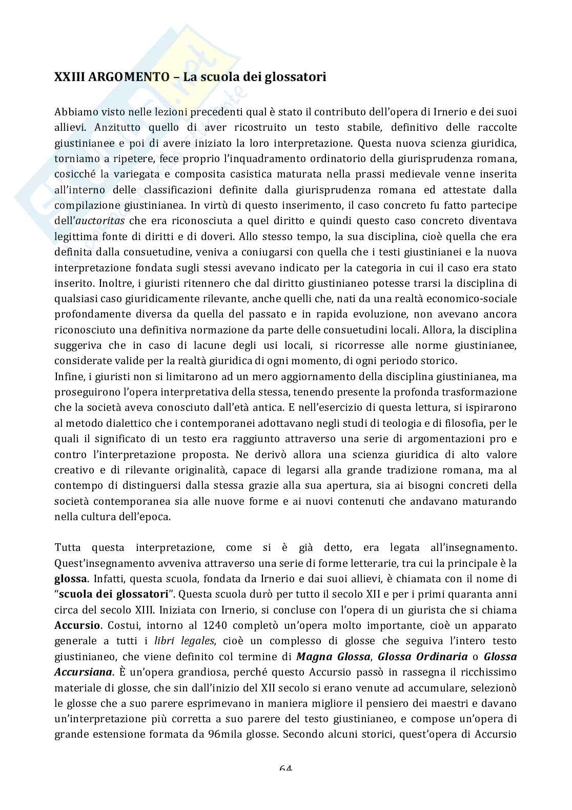 Appunti seconda parte esame Diritto Romano Pag. 36