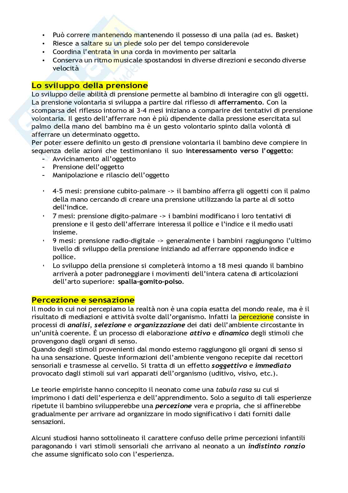 Psicologia dello sviluppo e dell'educazione Pag. 41