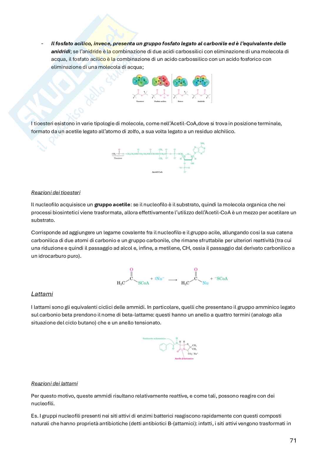 Chimica organica Pag. 71