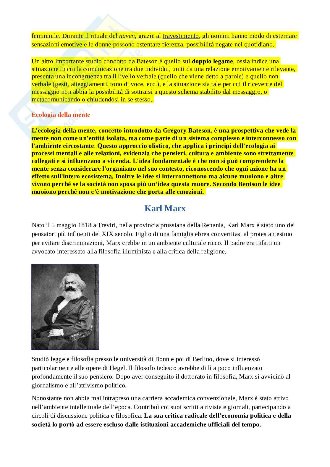 Sociologia generale - Appunti Pag. 16