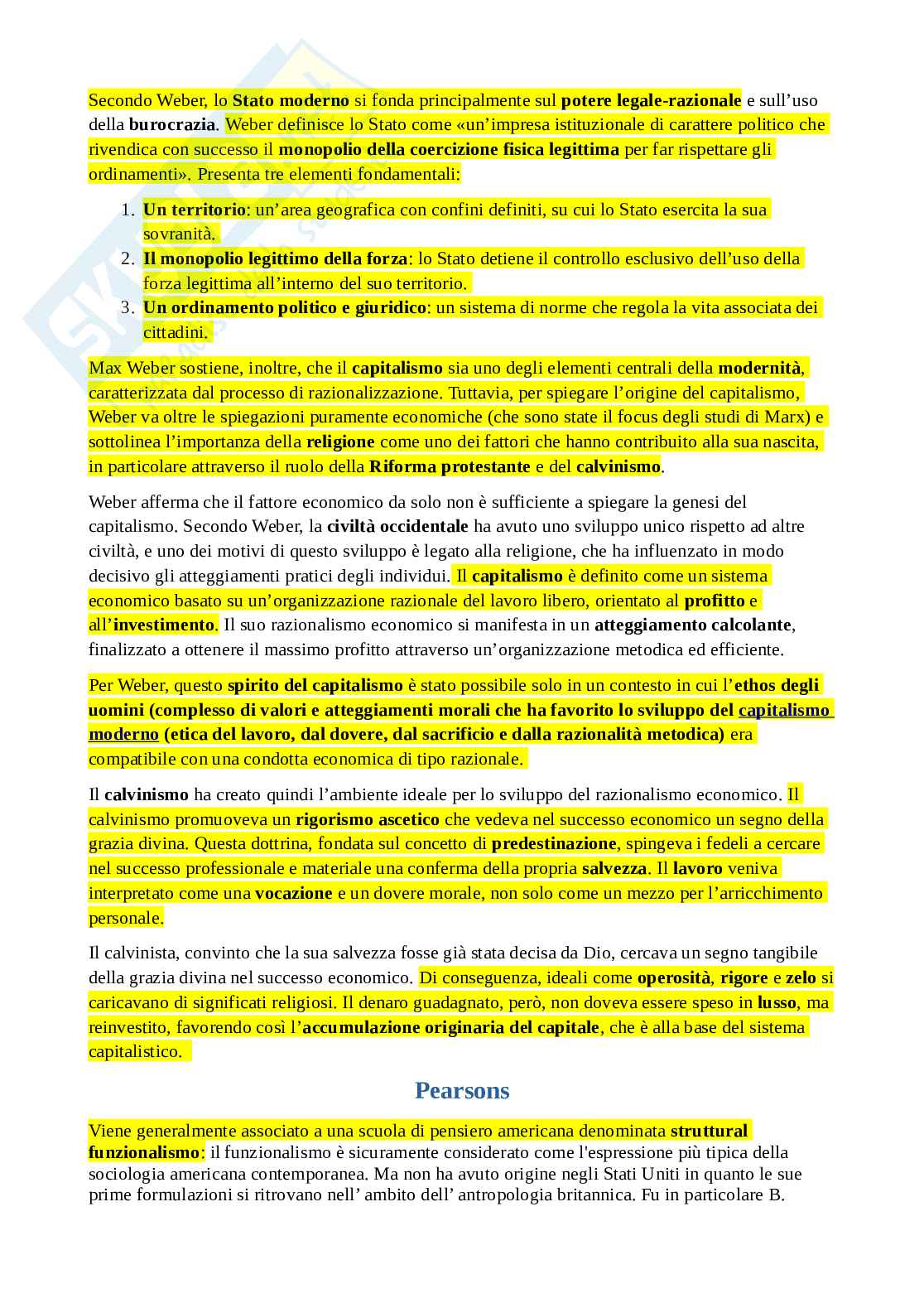 Sociologia generale - Appunti Pag. 6