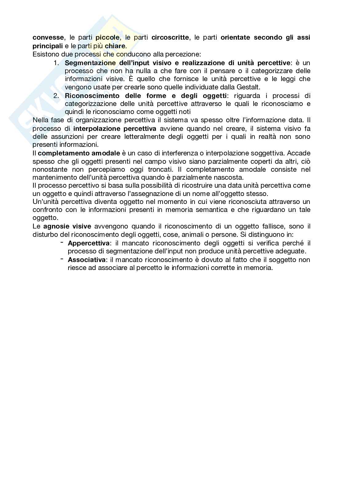 Appunti di Psicologia Generale Pag. 26