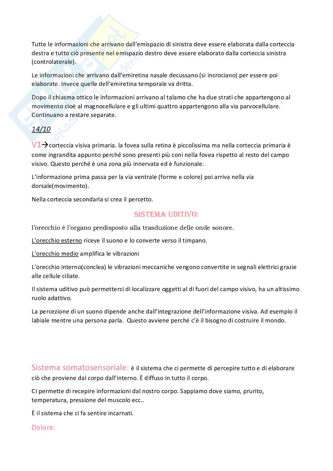 Psicologia generale Pag. 16