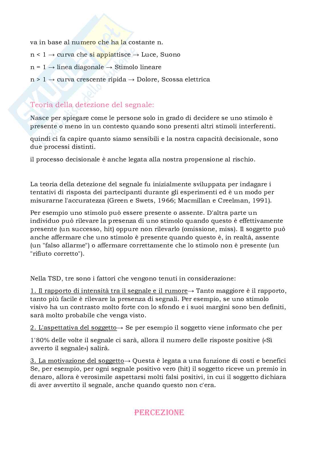 Psicologia generale Pag. 21