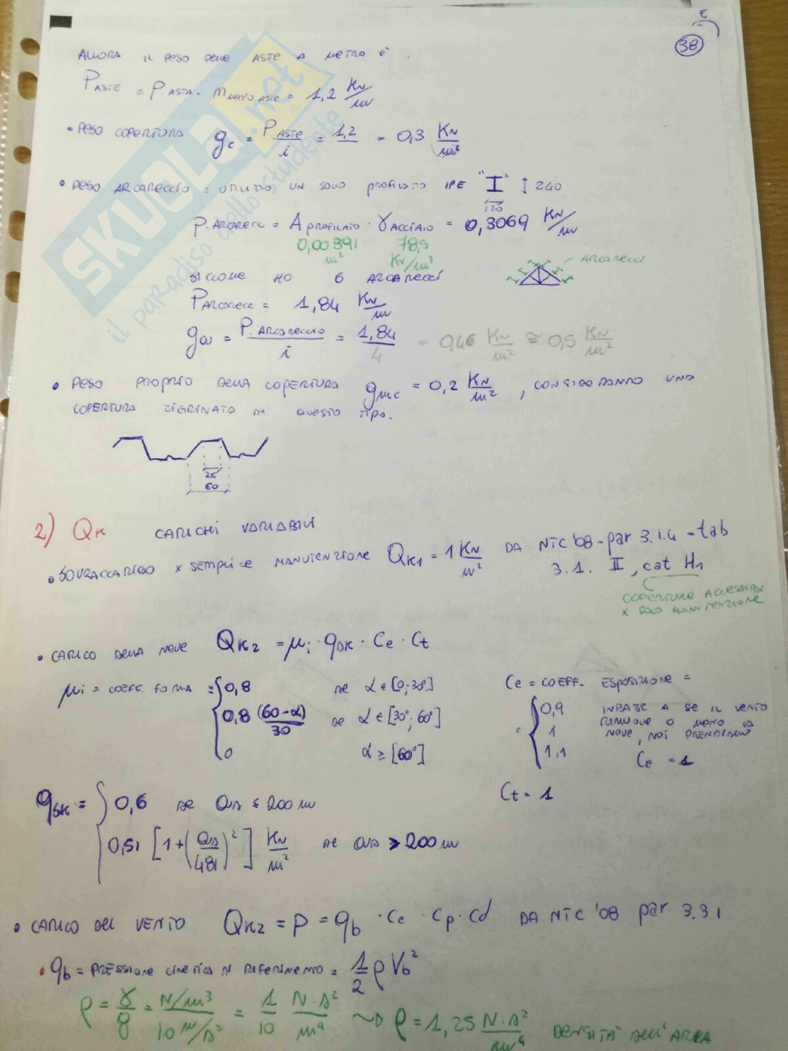 Progetto capriata Pag. 2