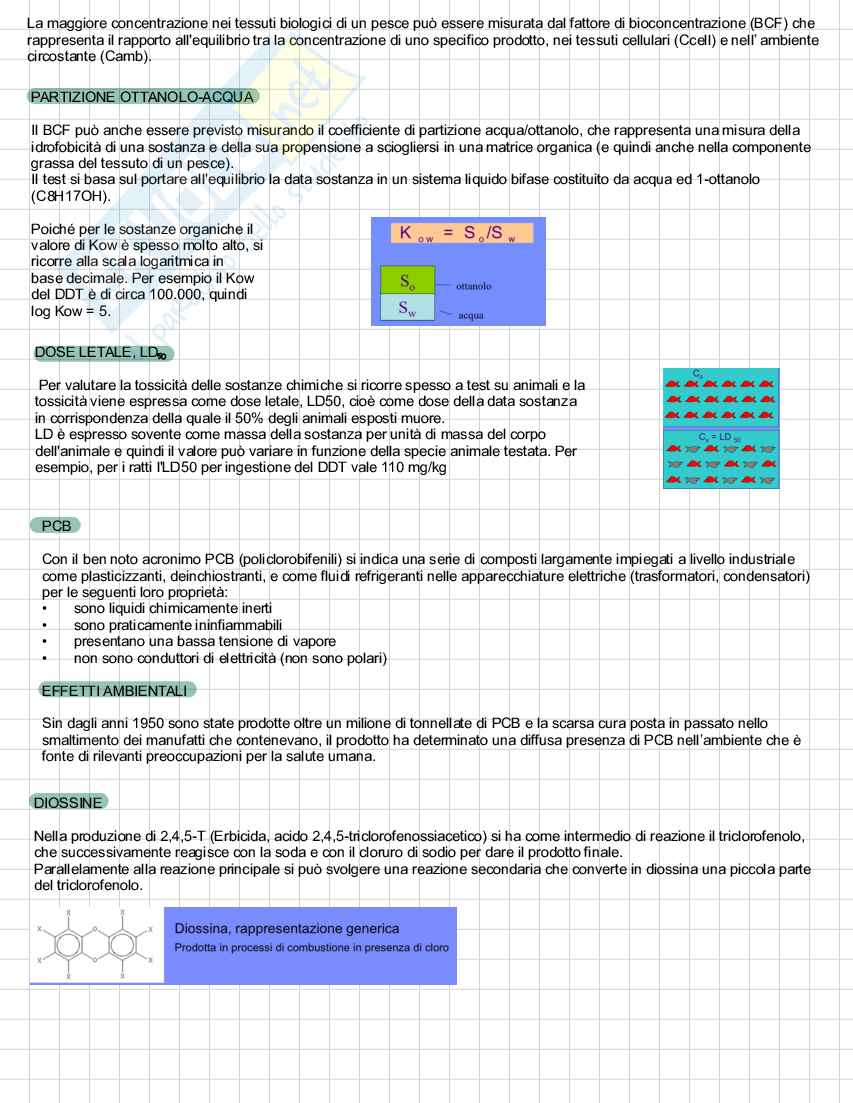 Appunti di Fondamenti di ingegneria ambientale Pag. 36