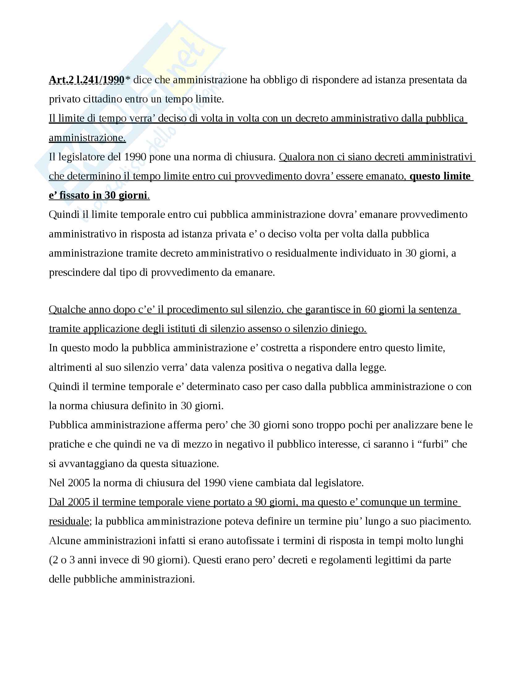 Nozioni Di Diritto Amministrativo Riassunto Pdf