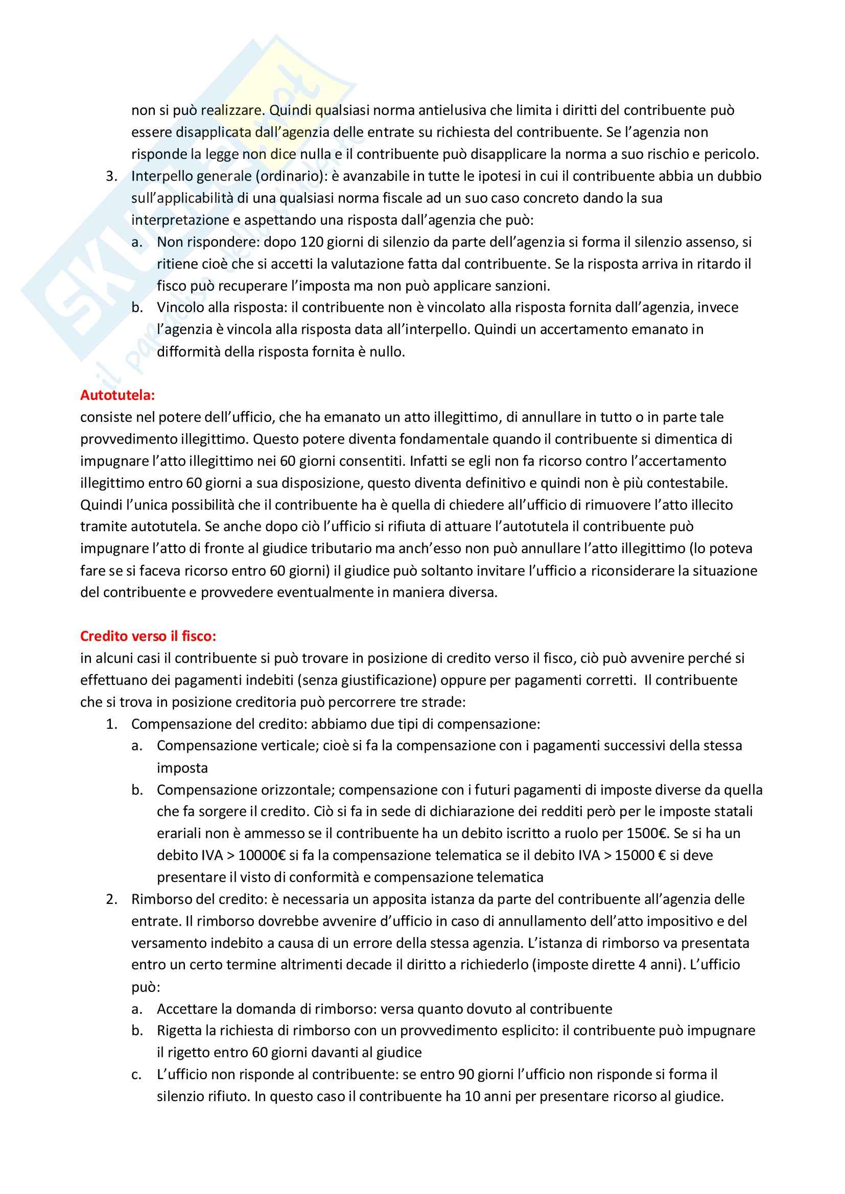 Diritto tributario - Appunti Pag. 26
