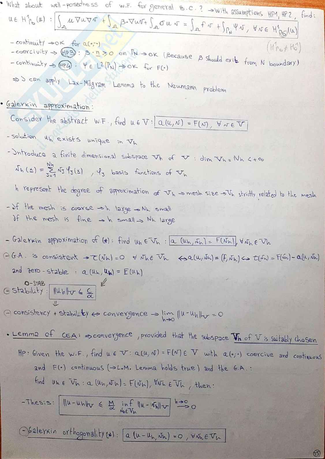 Formulario e laboratori Numerical methods Pag. 16