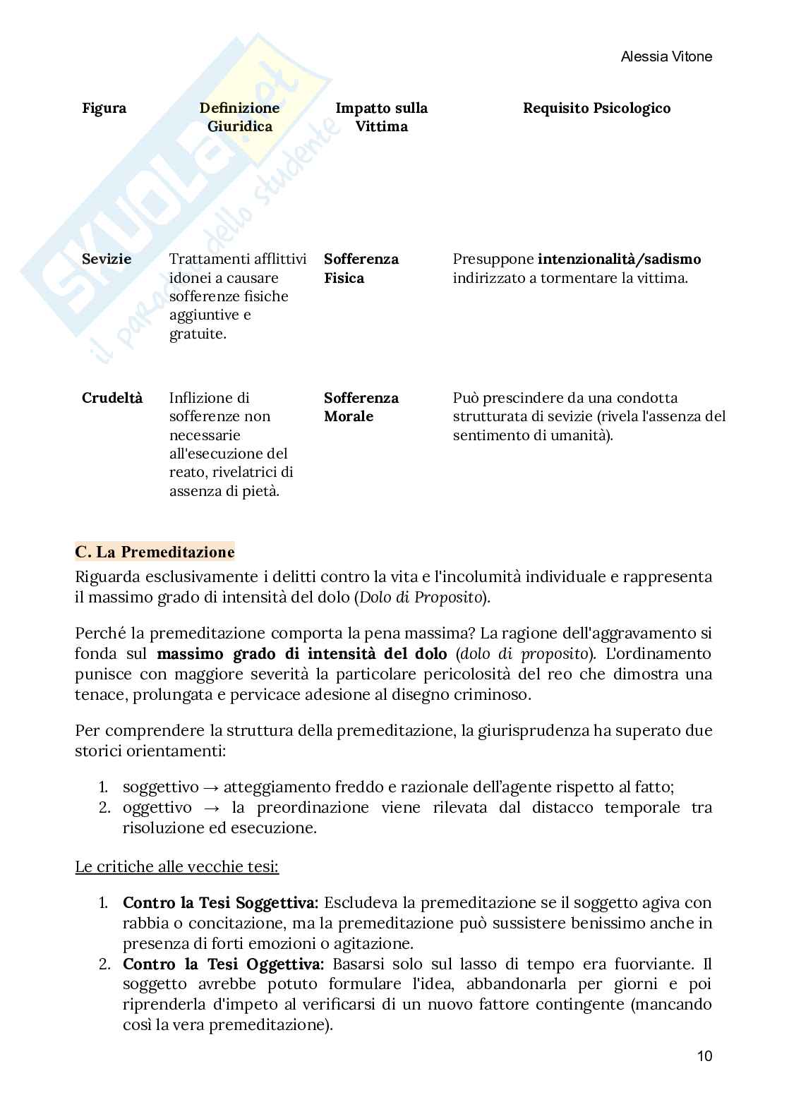 Riassunto esame Diritto , Prof. Seminara Sergio, libro consigliato Diritto penale, lineamenti di parte speciale, Bartoli, Pelissero, Seminara Pag. 11