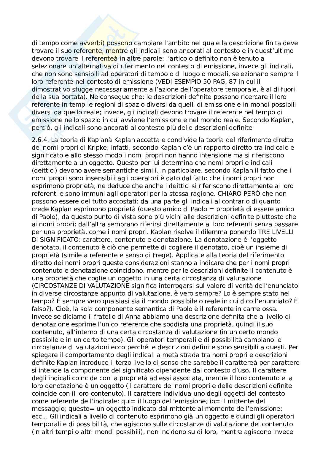 Appunti del corso Filosofia del linguaggio Pag. 11