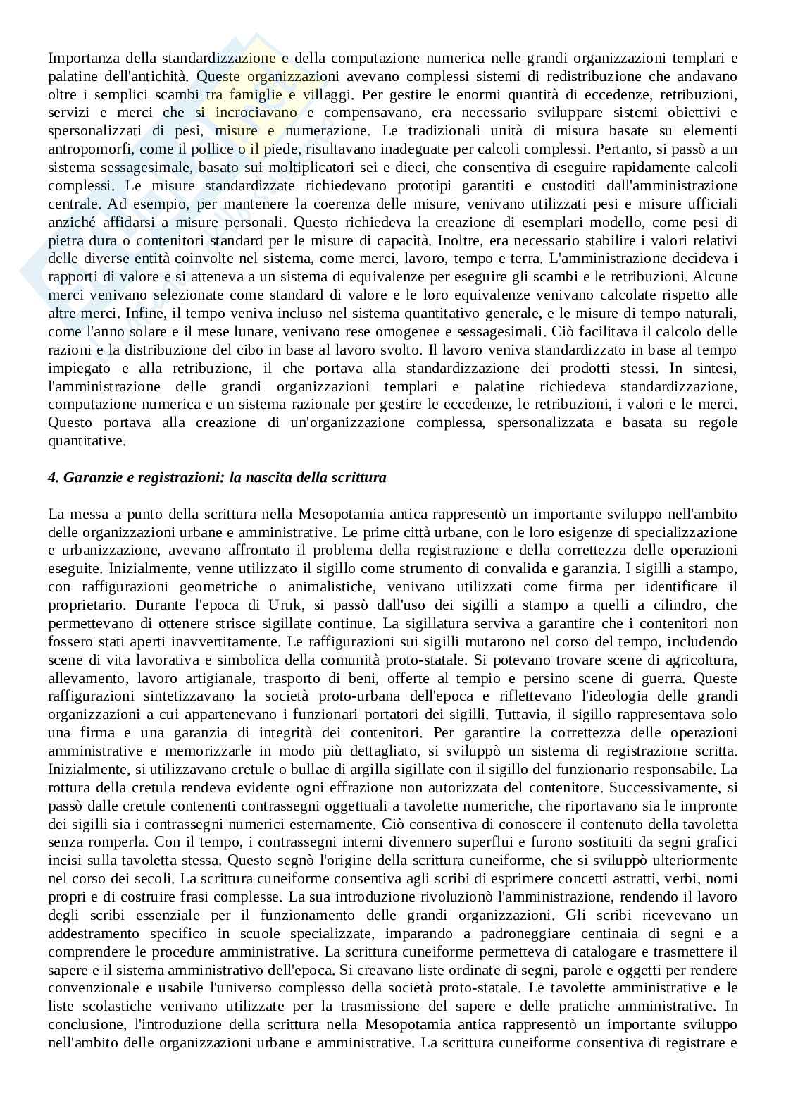 Riassunto esame Storia del vicino Oriente antico, Prof. Notizia Palmiro, libro consigliato Antico Oriente. Storia, società, economia, Mario Liverani Pag. 2